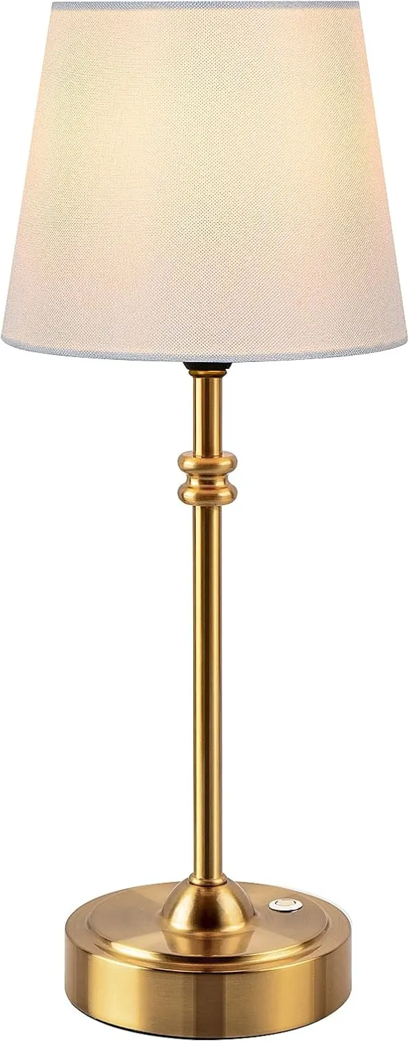 Cordless battery operated table lamp